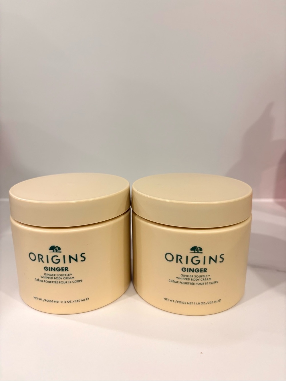Origins Ginger SOUFFLE™ Whipped Body Cream 350ml x 2 pack New